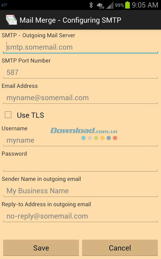 Mail Merge Lite for Android