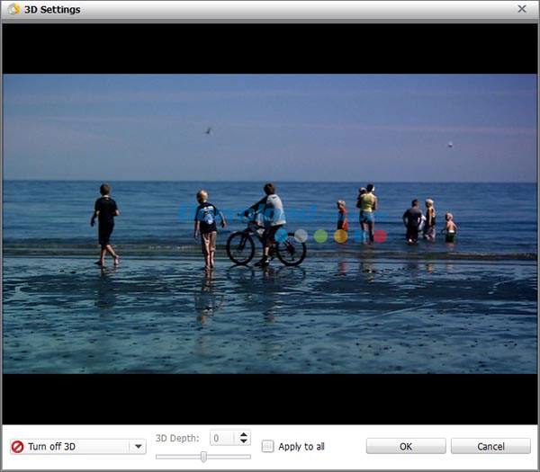 Chuyển đổi DVD 2D sang video 3D
