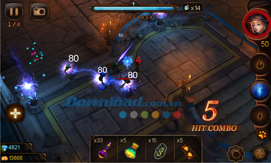 Elements Defender for Windows Phone