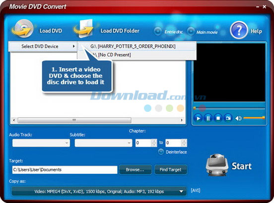 Movie DVD Convert