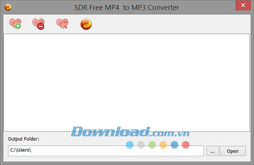 SDR Free MP4 to MP3 Converter