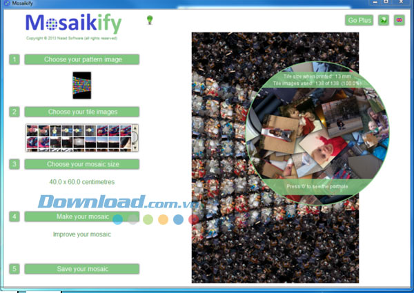 Mosaikify