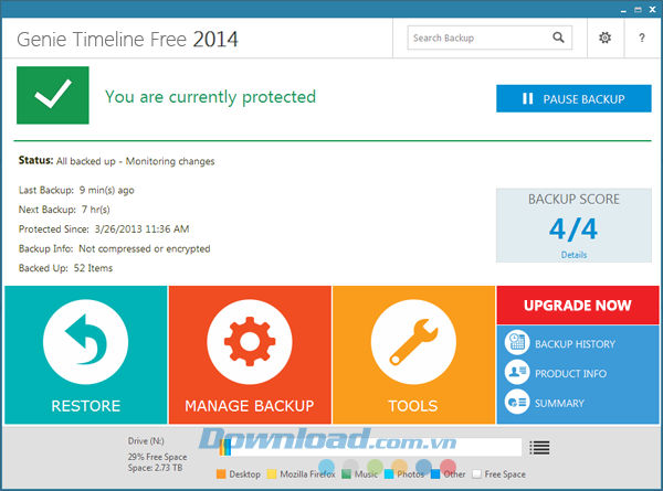 Genie Timeline Free