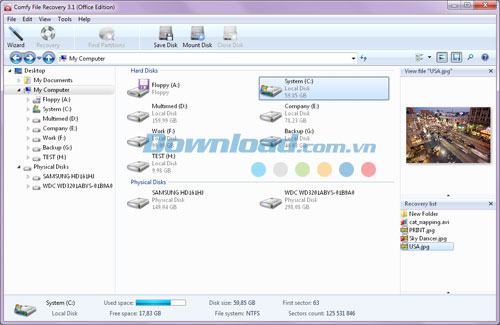 Comfy File Recovery