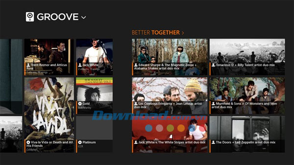 Groove Smart Music Player for Windows 8