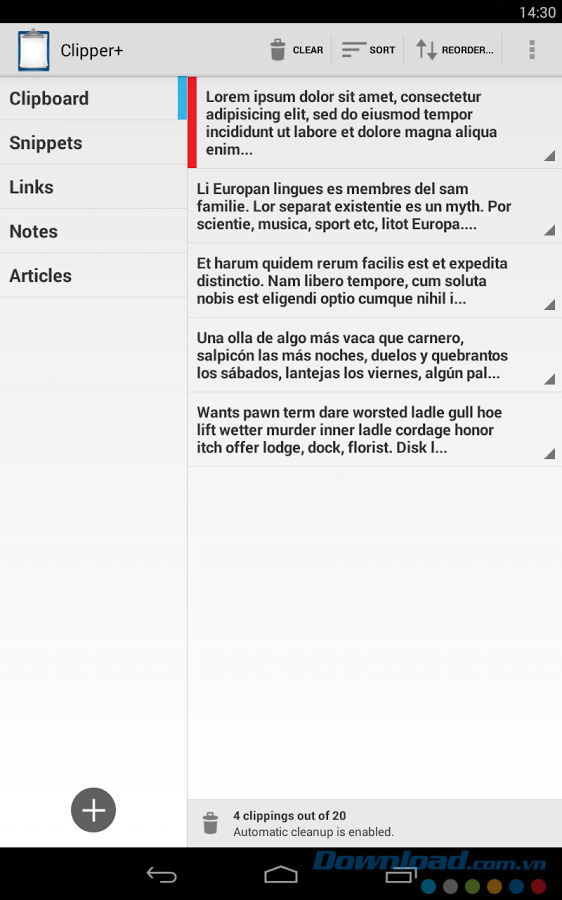 Clipper for Android