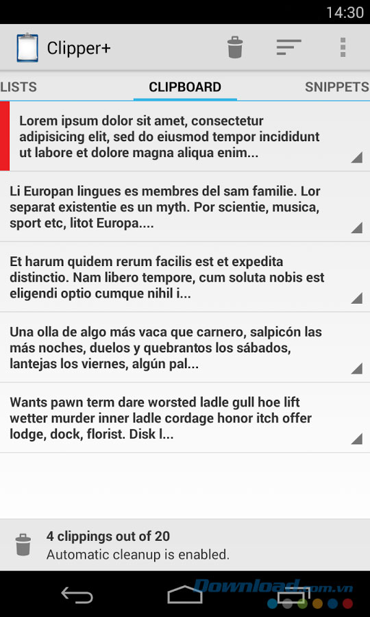 Clipper for Android