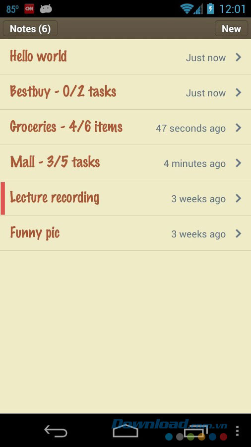 Classic Notes for Android