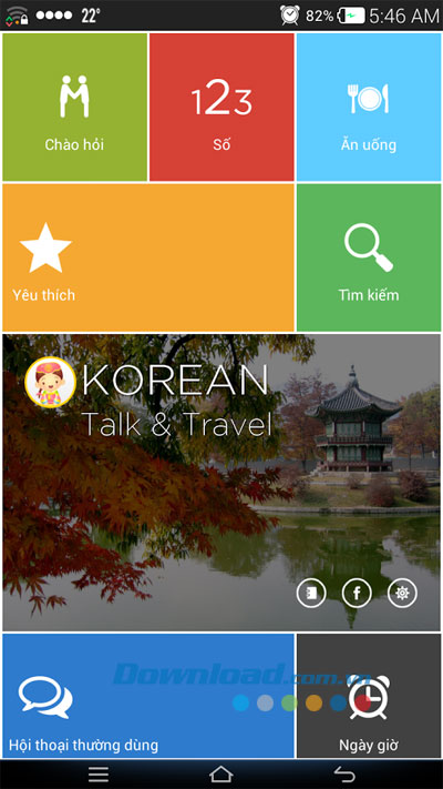 Học giao tiếp tiếng Hàn for Android