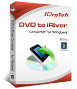 iOrgSoft DVD to iRiver Converter