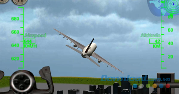 3D Airplane flight simulator for Android