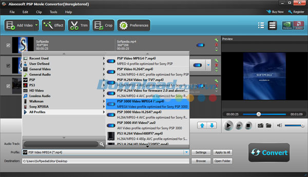 Aiseesoft PSP Movie Converter