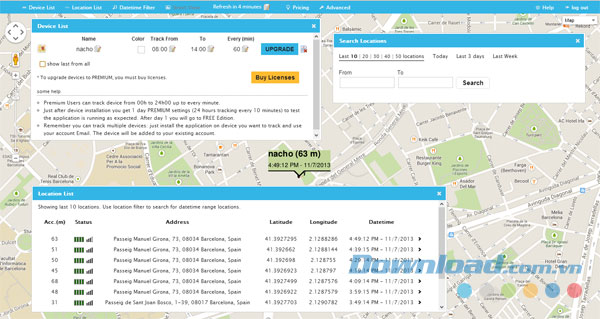 WAY GPS Tracker for Android