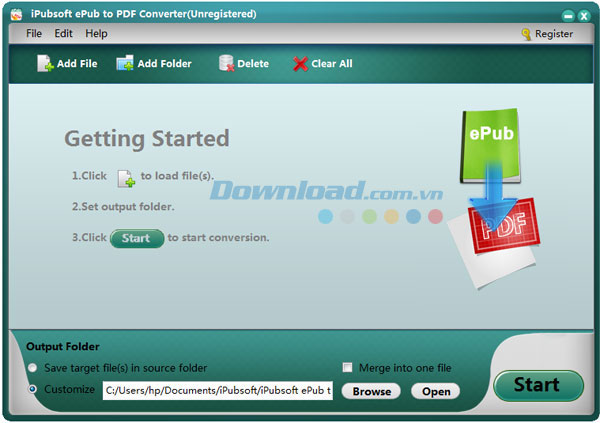 iPubsoft ePub to PDF Converter