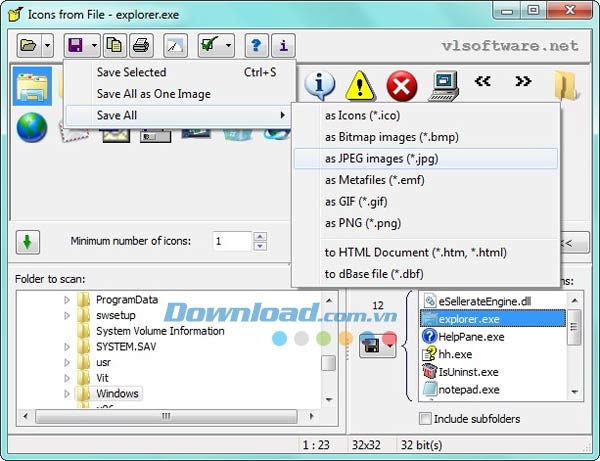 Icons from File