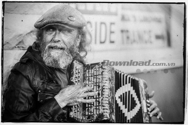 Chuyển đổi thành ảnh đen trắng Exposure