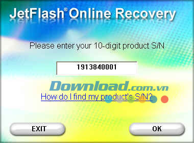 JetFlash Online Recovery