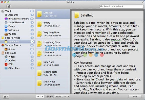Super SafeBox for Mac