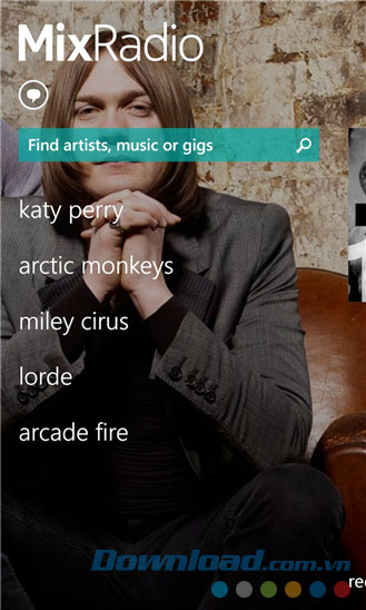 Nokia MixRadio for Windows Phone