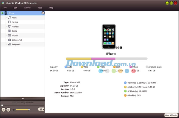 4Media iPod to PC Transfer