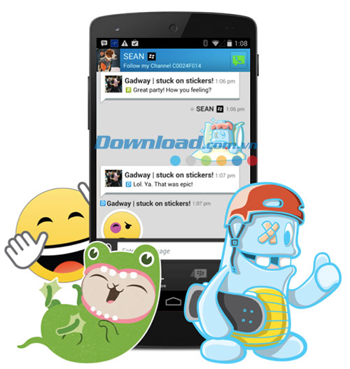 BlackBerry Messenger mới