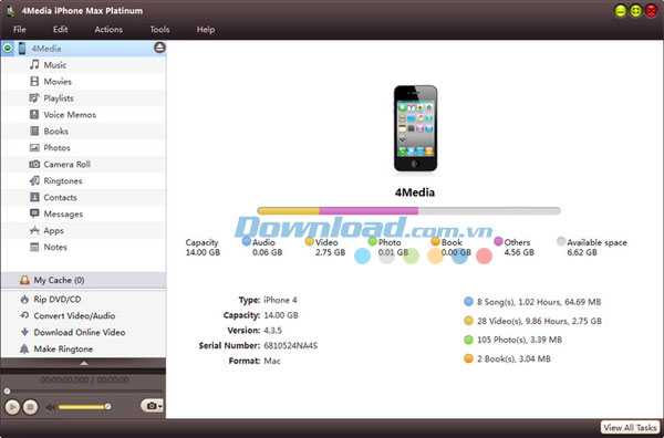 4Media iPhone Max Platinum