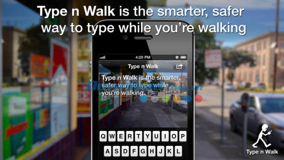 Type n Walk Free for iOS