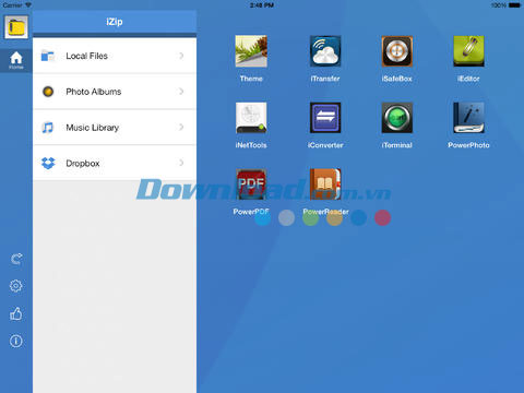 iZip for iOS
