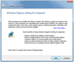 Registry Defragmenter and Compactor