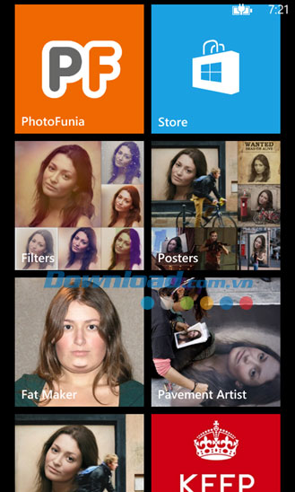 PhotoFunia for Windows Phone