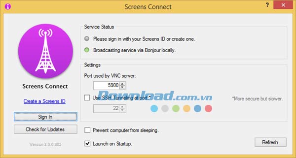 Screens Connect