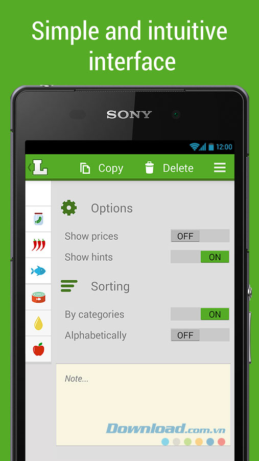 Listonic for Android