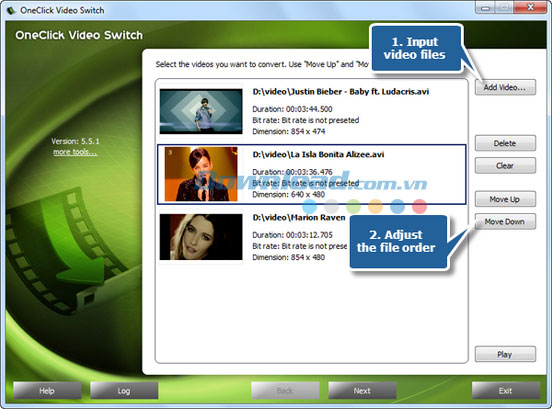 OneClick Video Switch