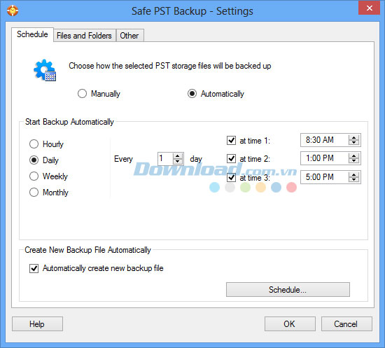 Safe PST Backup
