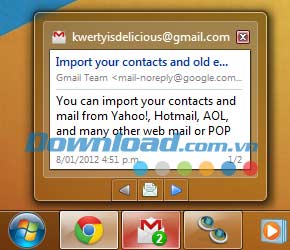 Kwerty Gmail Notifier