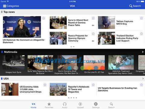 VOA for iOS