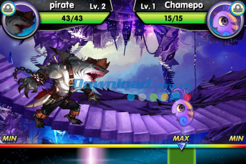 Game đánh quái hấp dẫn Monster Galaxy: Exile for iOS