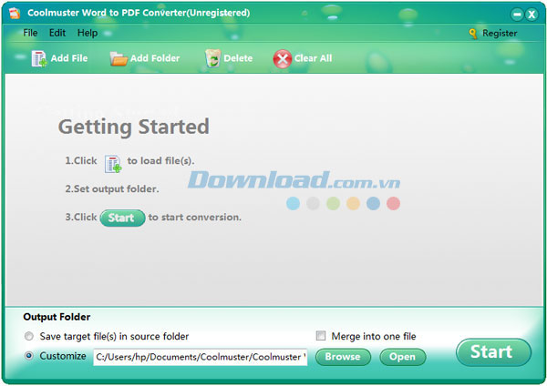 Coolmuster Word to PDF Converter