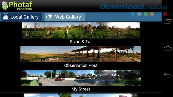 Photaf Panorama for Android