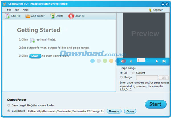 Coolmuster PDF Image Extractor