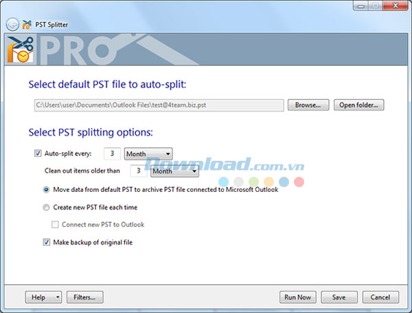 PST Splitter