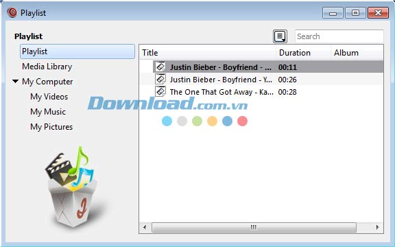 Jaksta Media Player