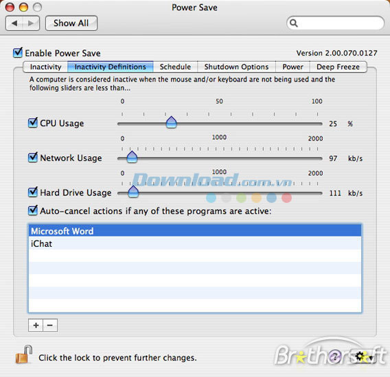 Power Save for Mac