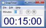 SnapTimer0.1Phần mềm đếm giờ miễn phí