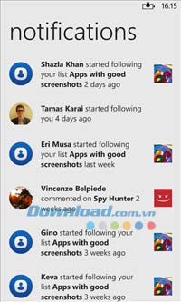 App Social for Windows Phone