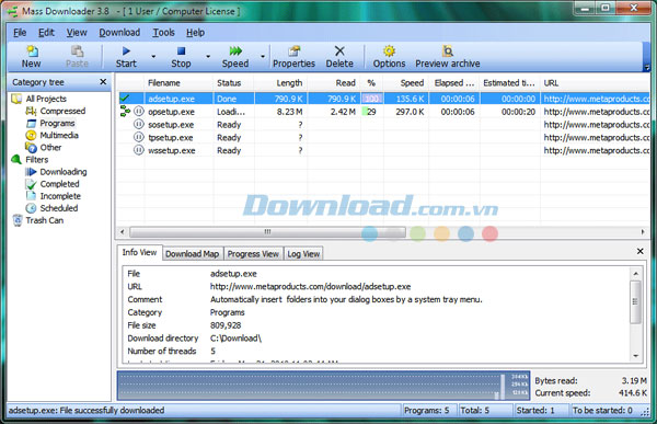 Mass Downloader