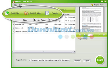 Amacsoft PDF Merger