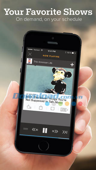 Stitcher Radio for Podcast for iOS