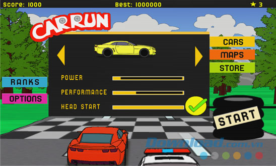 Car Run for Windows Phone