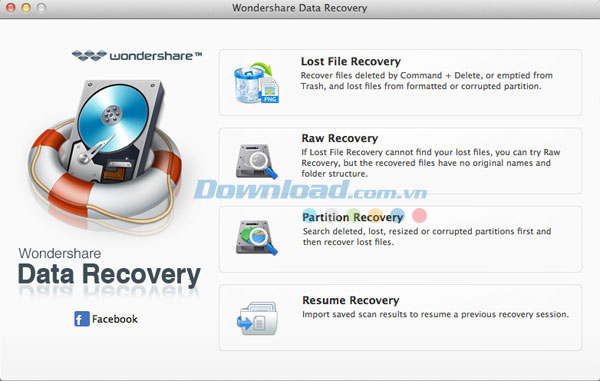 Wondershare Data Recovery for Mac!